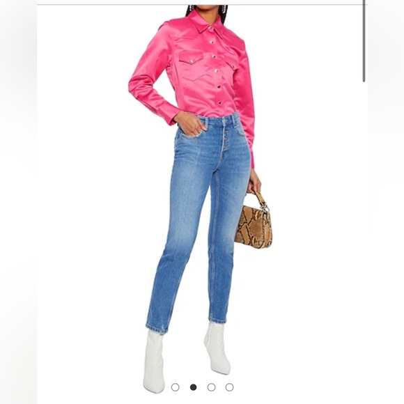 Veronica Beard Blue Flare & Wide Leg Jeans - Picture 5 of 12